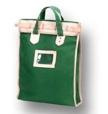 Malotes  Carro Forte  100 % Algodão  Suporte Couro 